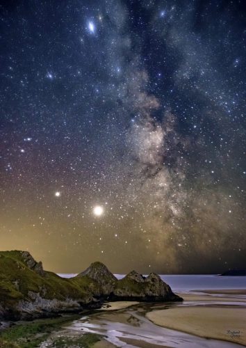 Milky-Way-over-Three-Cliffs-Bay