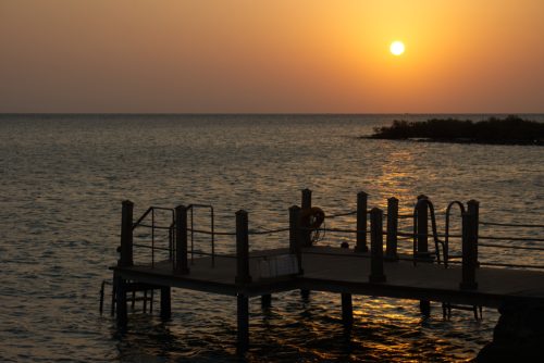 Jetty-at-sunset